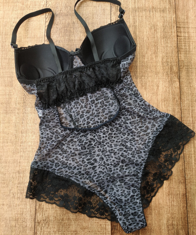 Body Karen costa onca preta