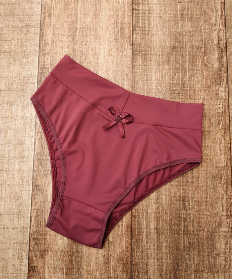 calcinha cos alto microfibra blitz lingerie rubro scaled