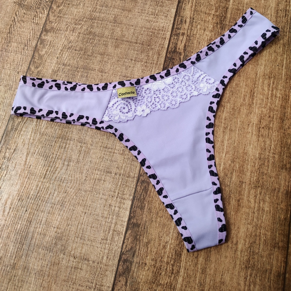 Calcinha Fio Coração - Lilás, M