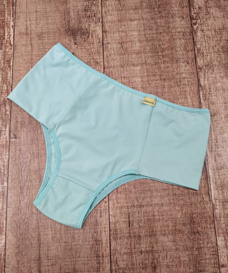 Calcinha Microfibra Cláudia calcinha cor de aço scaled scaled
