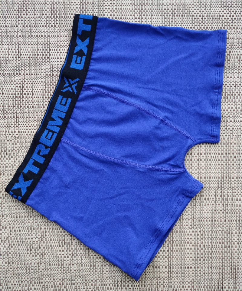 Cueca Boxer Algodao azul