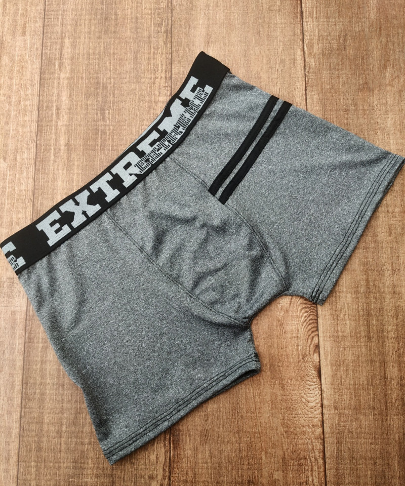 Cueca Boxer Johnny cinza