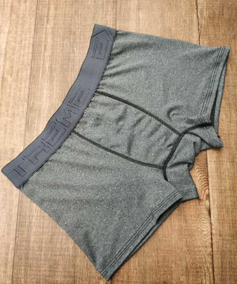 Cueca Boxer Leonardo cinza