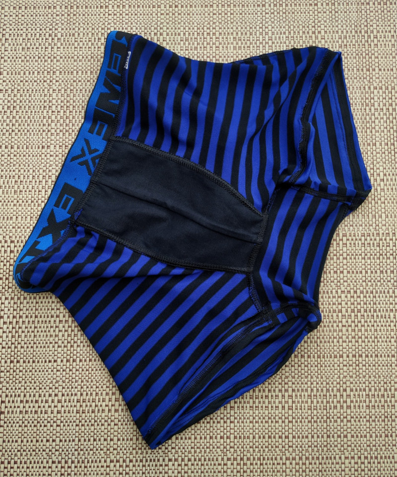 Cueca Boxer Listrada Confort detalhe forro