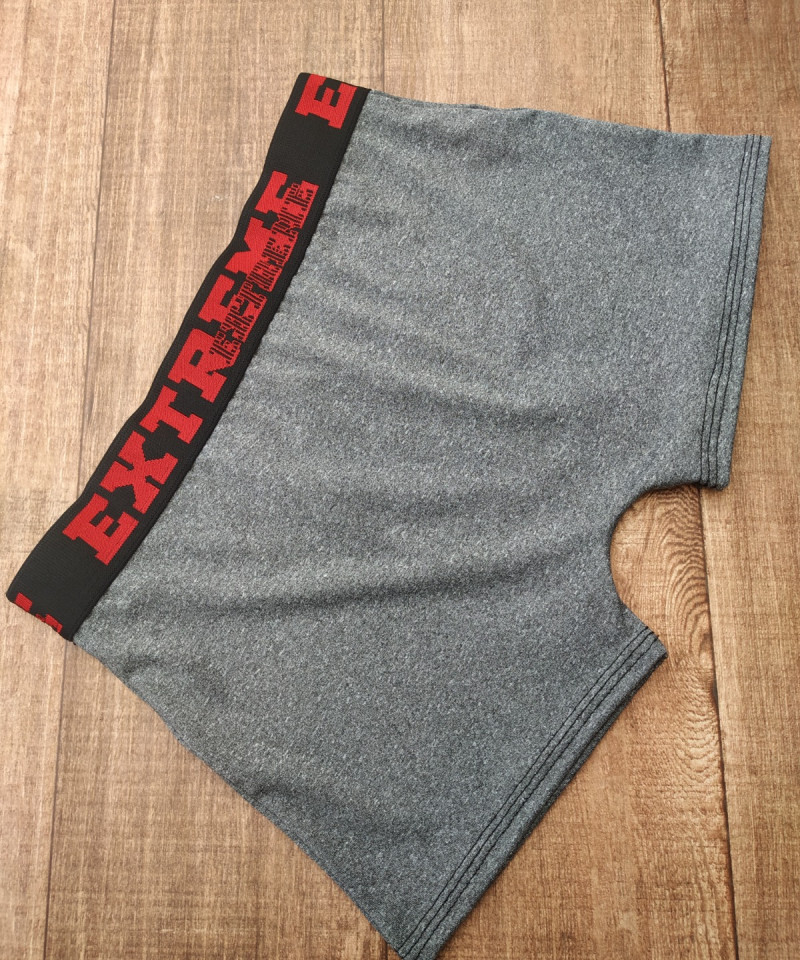 Cueca Boxer Mescla costas