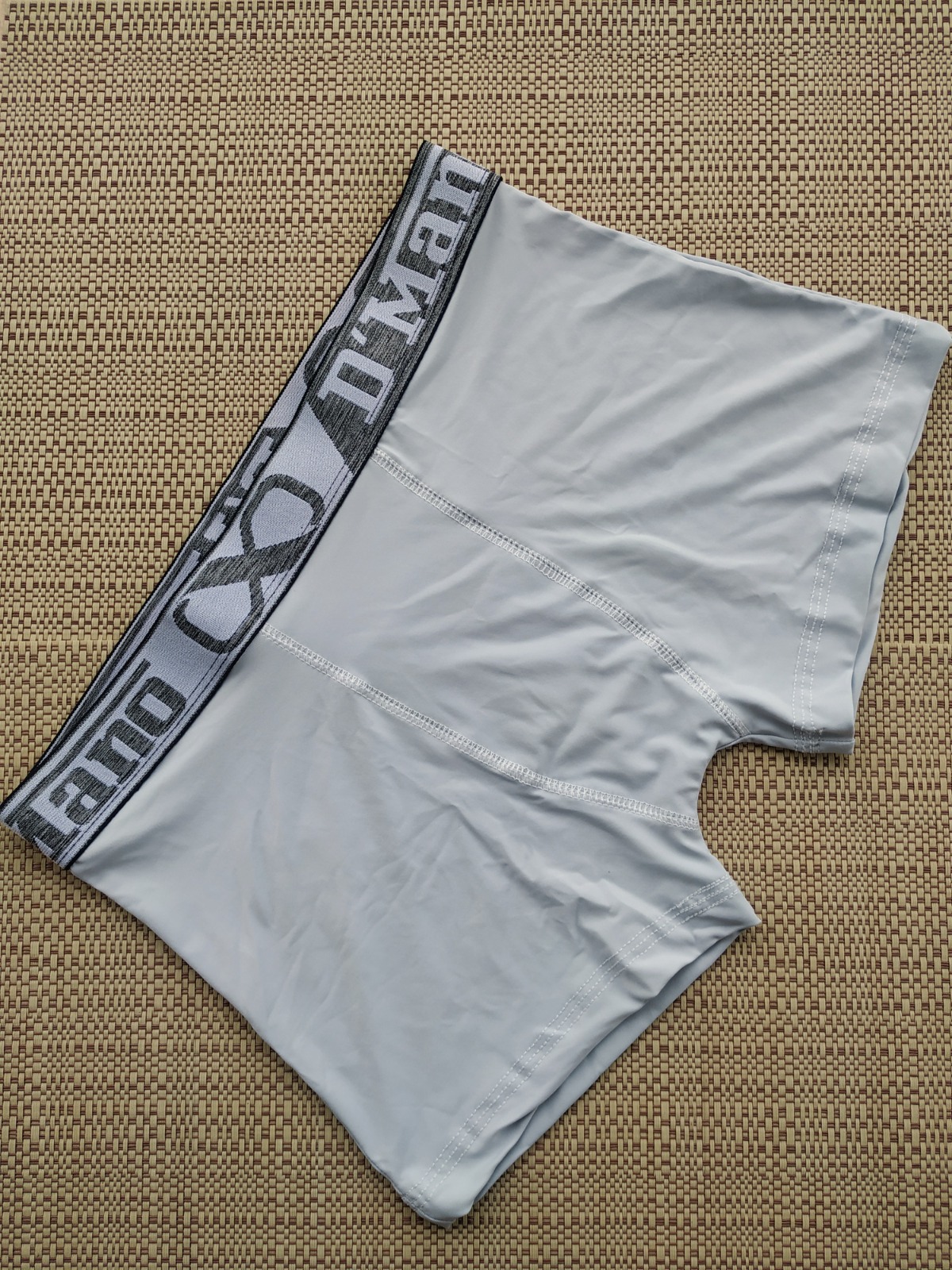 Cueca Boxer Microfibra Poliamida - Cinza, P