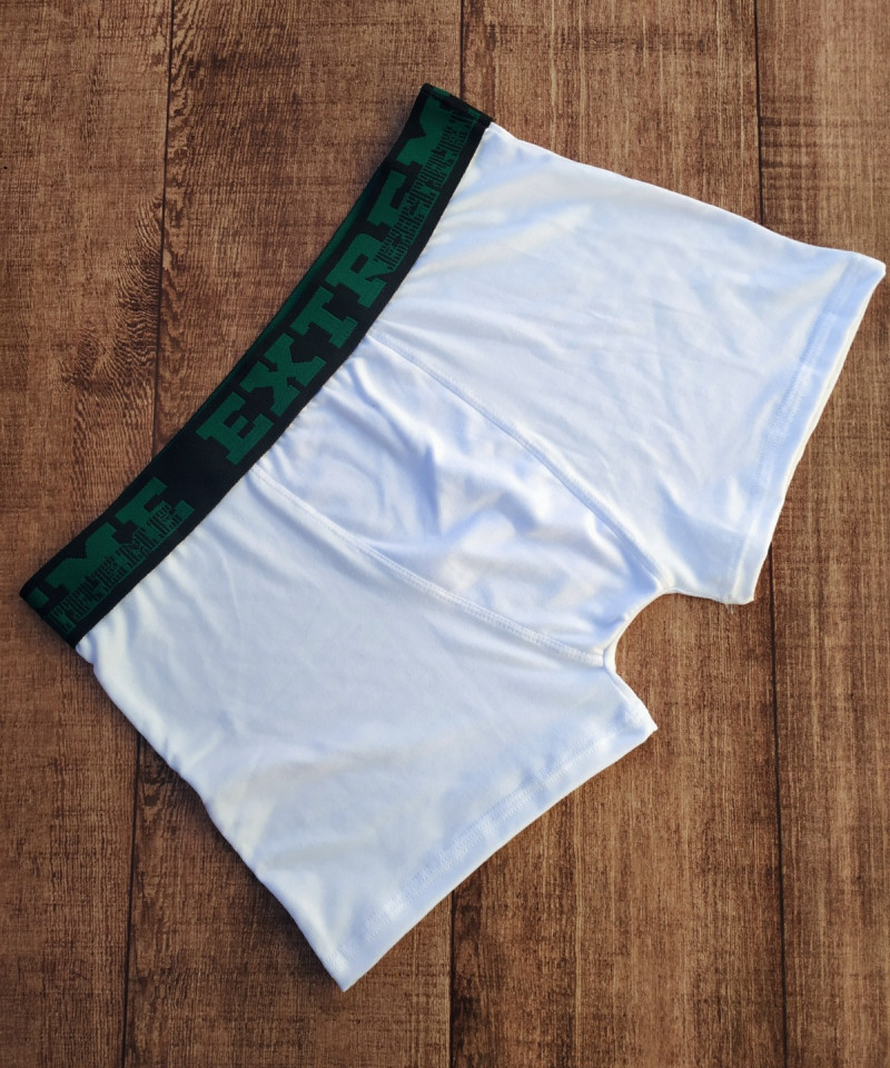Cueca Boxer Suede branco