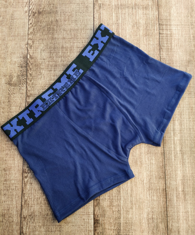 Cueca Boxer Suede marinho