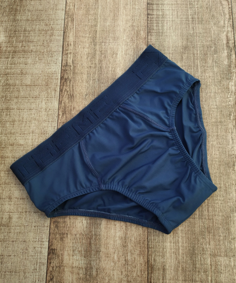 Cueca Slip Microfibra Poliamida marinho