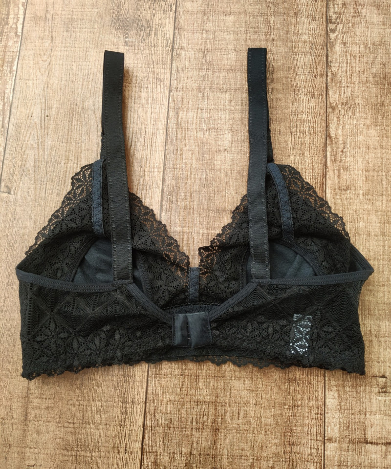 Sutia de Amamentacao Mylla preto costas