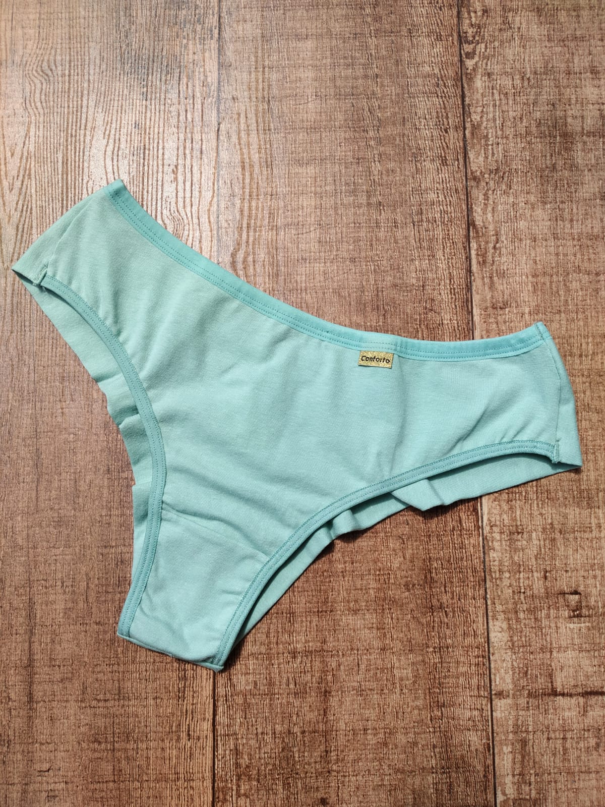 Calcinha Algodão Fio Duplo Estela - Teos, M