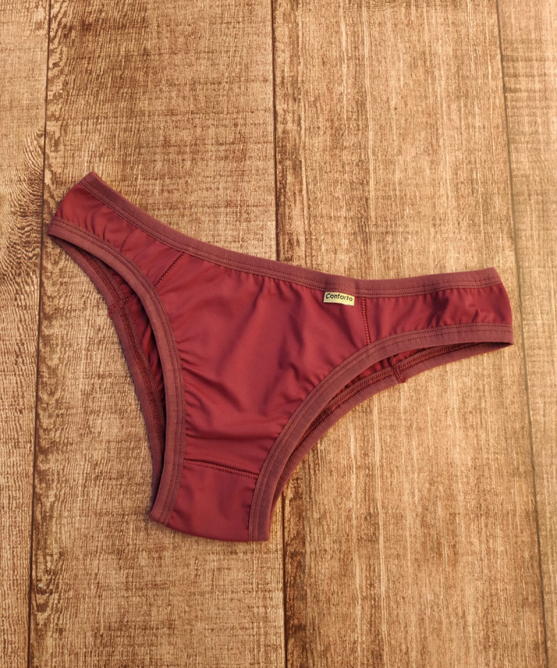 Calcinha Geisa rubro