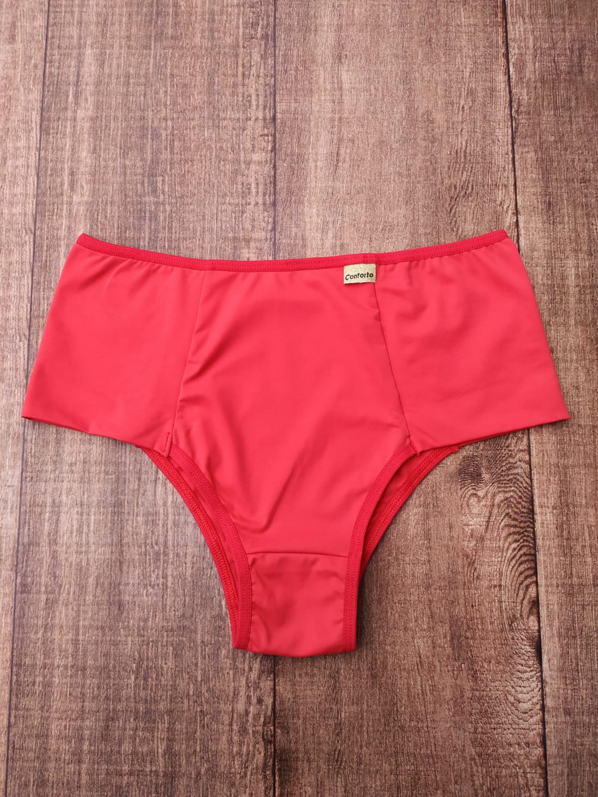 Calcinha Microfibra - Cláudia - Vermelho, M