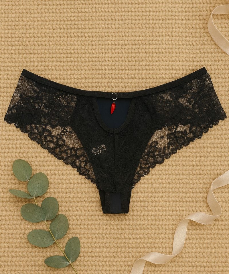 Calcinha Pimenta preto